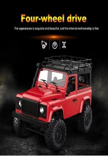 2020 Новый 1:12 MN-90K RC Crawler Car 2.4G 4WD Дистанционное управление внедорожником.