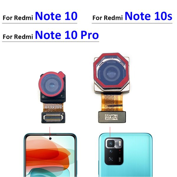 Original für Redmi Note 10s 10 Pro Heck Rückseite Big Rückenkamera Flex Kabel Hauptkameras Modul Frontkamera