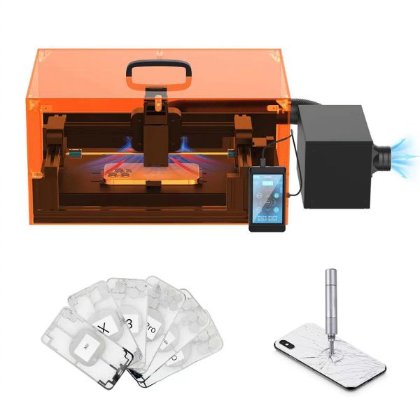 Mobiltelefone Spezielle Laserkleberentfernung Rückenglasentfernungsmaschine für iPhone 15 12 13 14 11 Pro Max Heckgehäuse -Separator