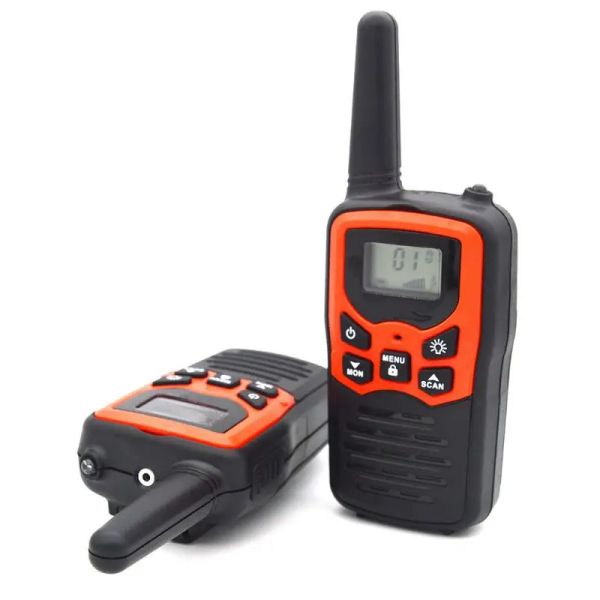 Pads Walkie Talkies für Erwachsene Langstrecken 6 Pack 2way Funkgeräte bis zu 5 Meilen im offenen Feld 22 Kanal FRS/GMRS Walkie Ta