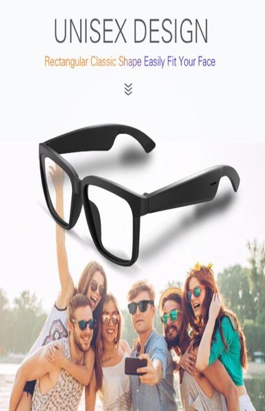 Bluetooth Glasses Dokunmatik Kontrol Teknolojisi Tasarımcısı Gözlük Eller Ücretsiz Güneş Gözlüğü Sürüş Akıllı O4403825