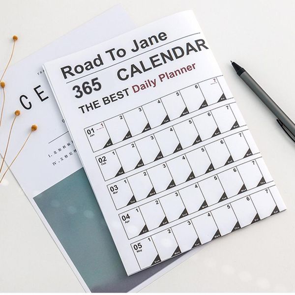 Kalender 2023 Planer Sheet Kawaii TO DO DO DO DAY SCHLACHT JAHRE PLANNER Jährlich Wöchentliche Agenda Organizer Home Office