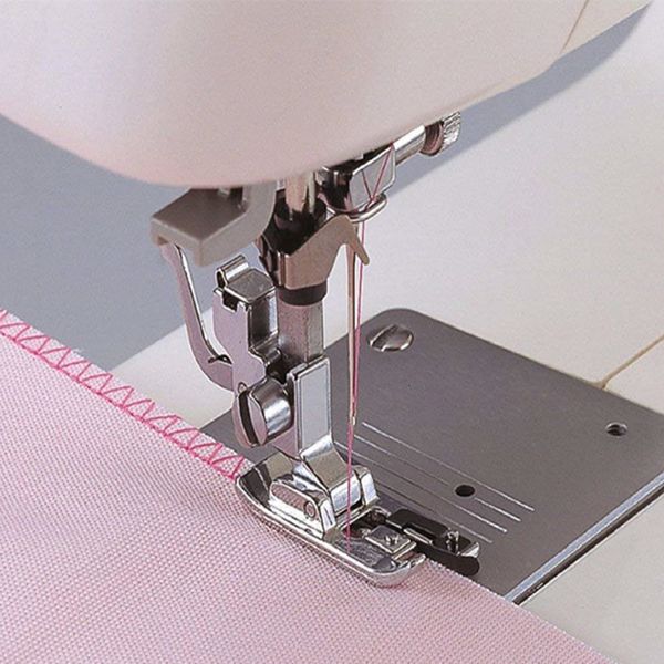 Overlock Overgedge Overcasting Macchina da cucire Strumento per il foot di orlo arrotolato per cantante snap-on basso