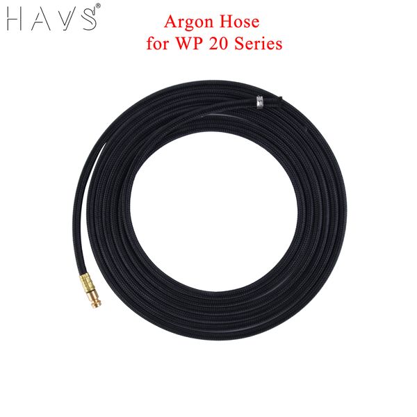 3,8m (12.5ft) /7.6m (25ft) Tig Torch WP 20 Serisi Hızlı Konektör için Argon Soğutmalı Hortum
