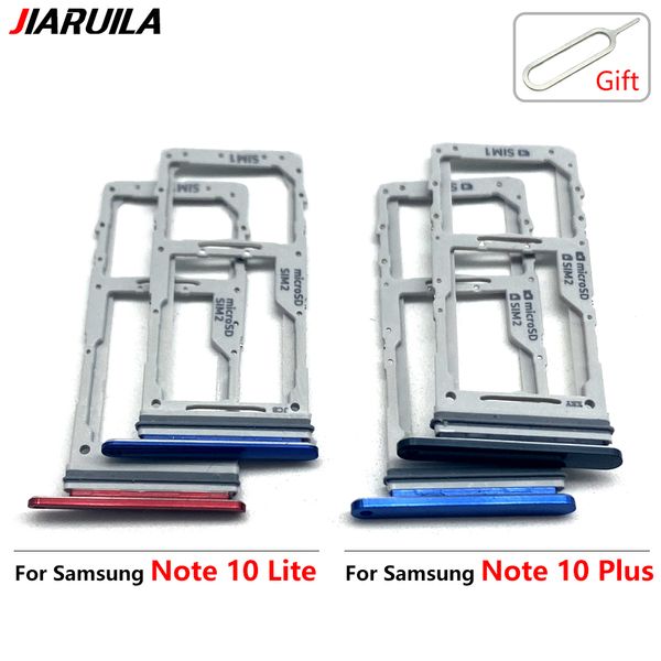 Samsung için Note 10 Plus / Note 10 Lite SIM Kart Okuyucu Tutucu Çift Sim Kart Tepsi Tutucu Yuva Adaptörü