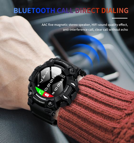 Skmei Sport Man Smart Watch Women's Health Pavapa banco calorico Bluetooth Smartwatch Risposta al telefono orologio da polso per Android iOS