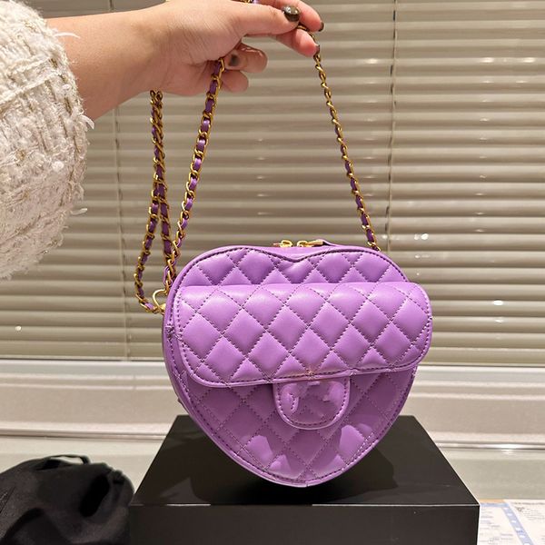 Designers femininos Luxurys ombro amor bolsa rosa de alta qualidade marca clássica marca de moda lady bolsas por atacado