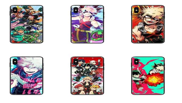 Аниме My Hero Science Deku и Bakugou High -Calep Cople для Apple iPhone x XS XS 11 12pro Max 5S 5C SE 6S 7 8 плюс 20203832620