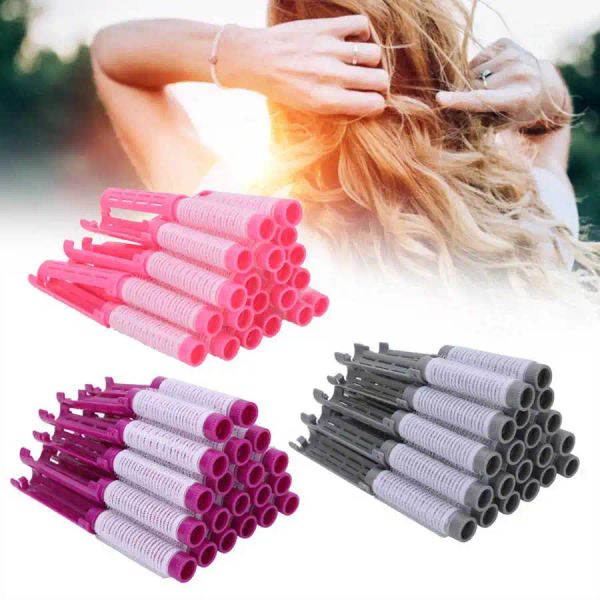 Hayvanlar 20 PCS Saç Perm Çubukları Kabarık Perming Çubuk Saç Rulo Peluş Kilit Saç Tasarımı Gevşek olmayan Kıvrımlı Kıvrım Berber Kuaförlük Kiti