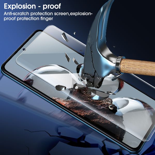 Protetor de tela de vidro tempered para Xiaomi 12T/12T Pro HD Filme de proteção anti-batida Mi 12t Glass à prova de explosão 2022