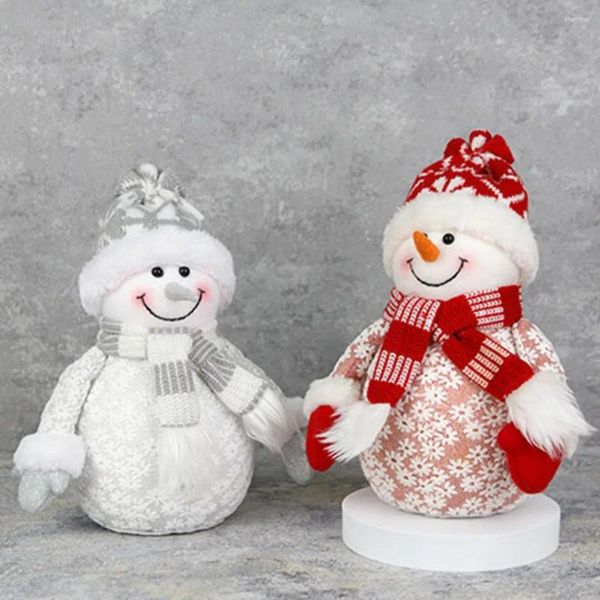Party -Dekoration hübsches Weihnachtsmann Snowman Puppe Anhänger Schaum Weihnachtsverzierung Entzückende dekorative modische Weihnachtsfestigkeit