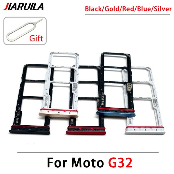 Porta della scheda SIM originale Socht slot Shot Soller Adattatore Sostituzione Parte di sostituzione per Moto G31 G41 G51 G22 G32 G42 G52+PIN