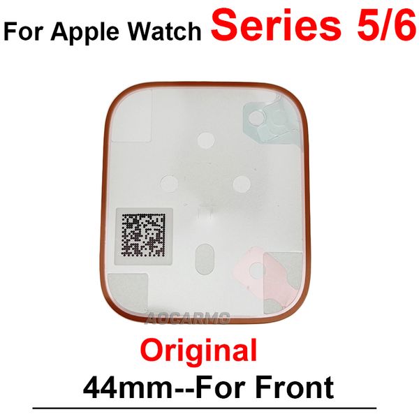 Для Apple Watch Series 6 5 44 мм 40 мм оригинальный передний клейкий ЖК -дисплей и наклейка на задней крышке клей лента