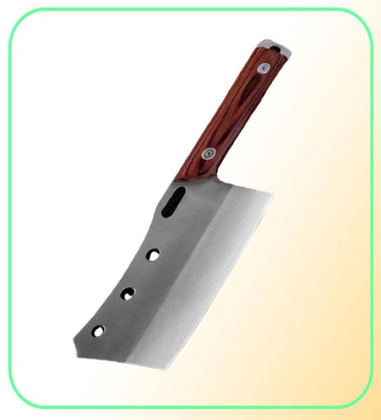 Кливер -нож для рука кованый мини -шеф -повар кухонные ножи для барбекю инструменты мясной мясо мясной топор на открытый кемпинг домашнее приготовление grandsharp7431415
