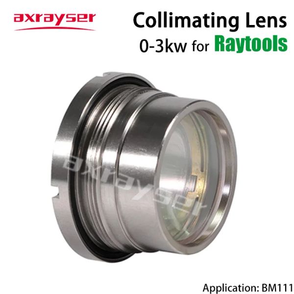 Raytools BM111 Lazer Toplama Odaklama lens D30 F100 F125 0-3KW Fiber kesme kafası için lens tutucu Optik Silika JGS1