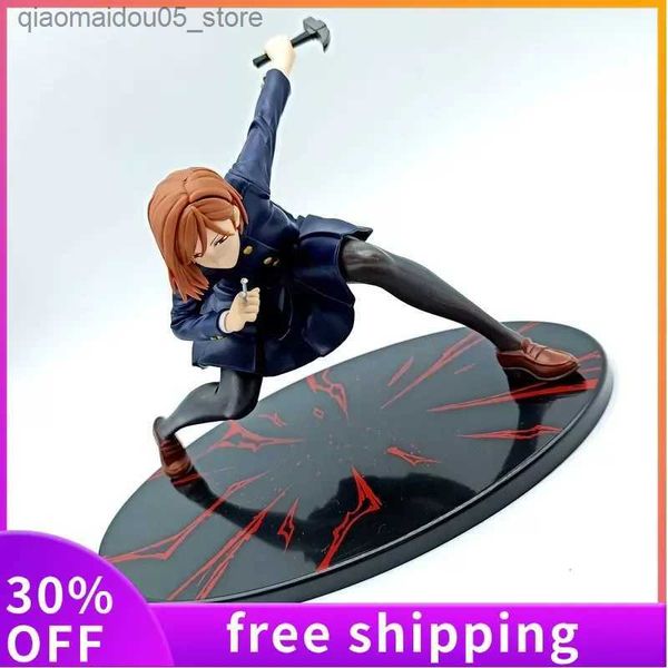 Figure giocattolo di trasformazione di trasformazione robot jujutsu kaisen personaggio anime kugisaki nobara simpatico ragazza desktop decorazione della decorazione game