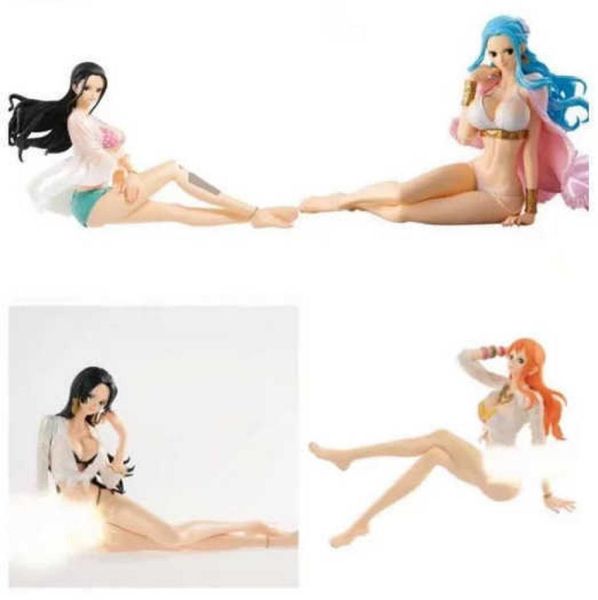 Anime One Piece Pop Dx Princnefeltari Vivi Due anni dopo il modello di raccolta di figure d'azione per il Nuovo Mondo Pvc Modello Toy Doll Regali X05035999860