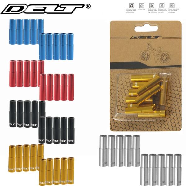 Mountain Road MTB Bicycle Derarilleur Shift Cavo Freno alloggiamento Terrette Capiterie Punta foderata da 4,05,0 mm Ferrules Cavo interno in lega