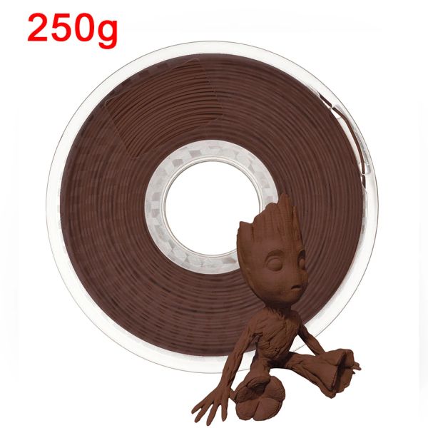 3D -Stiftdruckmaterial Holz rot gelb Sandale dunkle Mahagoni -Holzfarbe Drucker Filament PLA 1,75 mm Licht Ebenholz