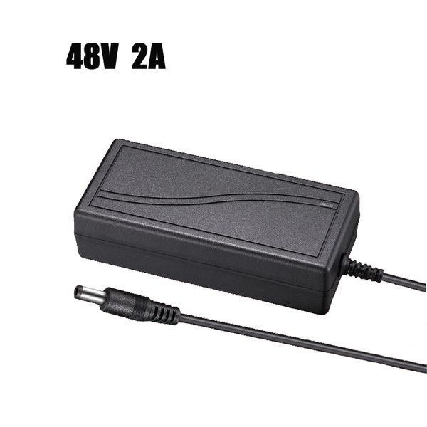 Fonte de alimentação de 48V 96W Adaptador 48 V 2A Volt para vigilância de segurança CCTV Poe injetor Ethernet IP Camera Phone