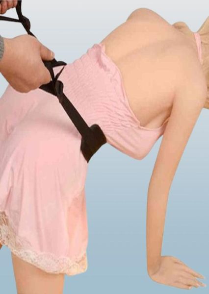 Brinquedos sexuais para casais BDSM Bandagem restrições amarradas femdom tiras de mulher Espalhador de pernas Móveis de escravo sexual caça adulto jogo3474842