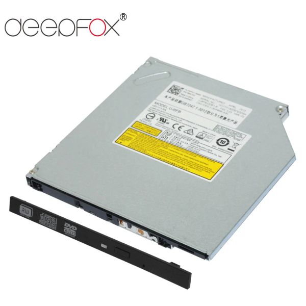 Divings DeepFox SuperDrive DVD CD RW Writer Writer 9,5 мм внутренний SATA Optical Drive Ноутбук.