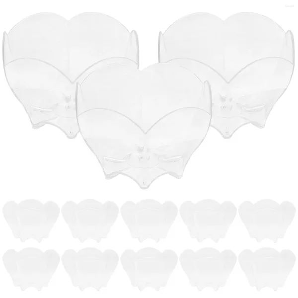 Schalen transparente Schüssel Pudding Serving Cups Party Eispartei -Vorspeise Mousse Clear Disposable