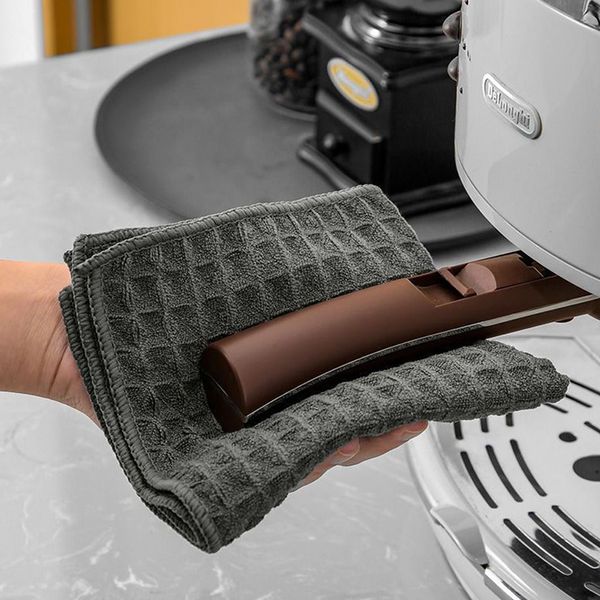 1pc barista bar -tolel leite compra de café máquina de absorção de pano especial sem limpeza de fiapos toalha quadrada