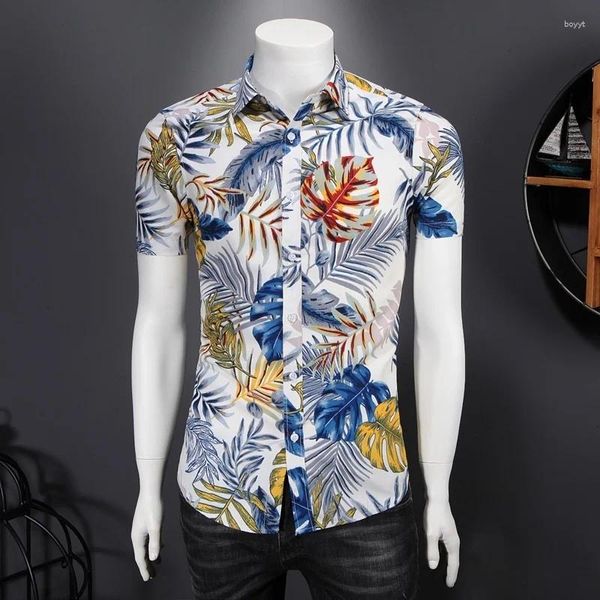 Camicie casual maschile da uomo Shirt floreale da spiaggia 5xl 6xl 2024 SUMMR ARRIVALS CONSIGLI