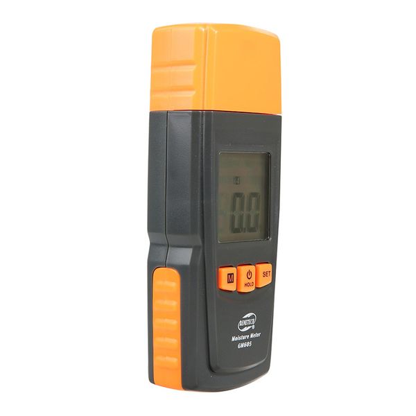 Benetech GM605 Portablelcd Digital Wood Moisture Meter Metal Tester 0 ~ 41% DECORETTO DAMP TEMBER