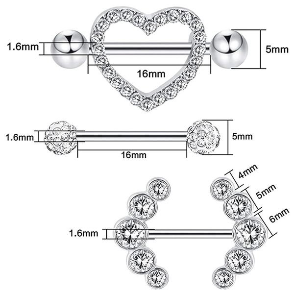 Kit di strumenti per traversa per tragogeni per piercing per piercing per piercing per piercing pistola pistola pistola pistola pinza per pistola per piercing per piercing