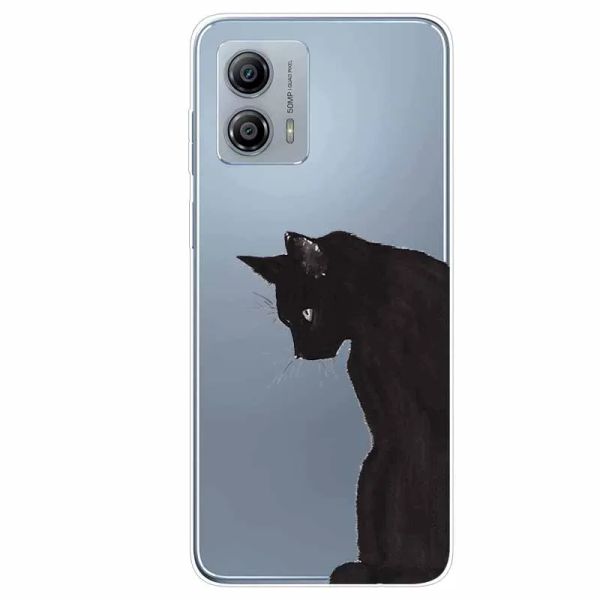 Для Motorola Moto G53 5G прозрачный корпус TPU Силиконовый мягкий телефон для Moto E22 E22I / G73 5G Case Clear Fundas Coque G 53