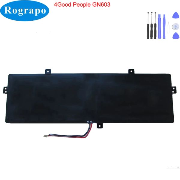 Baterias Novo 3,8V 10000mAh PL3281133P*2P Bateria de laptop para pessoas 4GOOD GN603 5 pino 4 plugue de fio + ferramenta