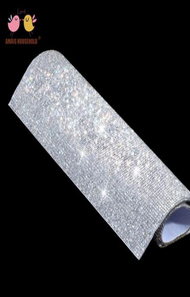 Folha de strass Self adesivo Retor de strassina de lençol de cristal de luxo para pc sapatos de capa de pc pc