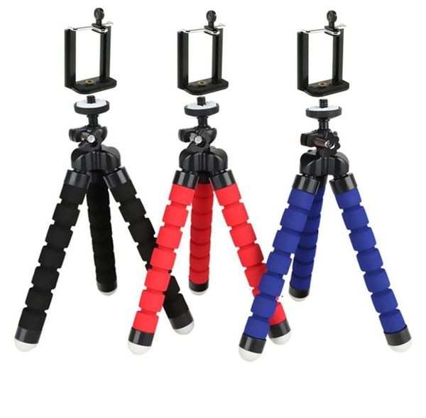 Mini Flexibler Kamera -Telefonhalter Flexible Octopus Stativerhalterhalter Halter Monopod für iPhone 6 7 8 Plus Smartphone4664235