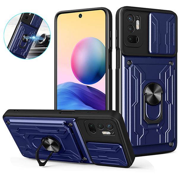 Per Xiaomi Poco M3 Pro 5G Case Magnetica Ringer Armatura Case di telefono Slot per il POCOPHONE M3 M 3 PRO COVERCHIO DI VILIBA