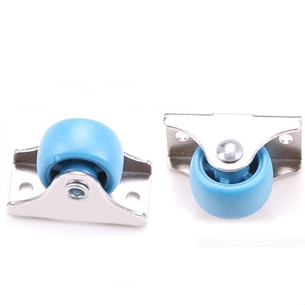 2PCS Móveis direcionais Caster 1 '' '/1.25' 'Roda de borracha de borracha Rolamento de bola não-envelhece Rolamento de carrinho Acessórios de hardware