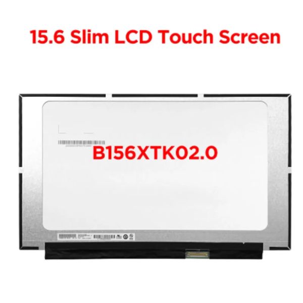 Schermata touch screen LCD laptop da 15,6 pollici HD1366x768 40pins EDP B156xtk02.0 FIT NT156WHMT03 N156BGNE43 Pannello di visualizzazione LED