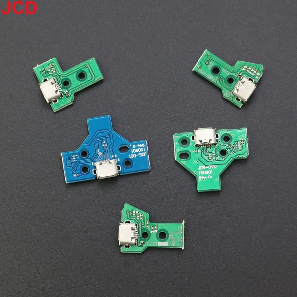 JCD 1PCS für PS4 Controller USB -Ladeanschluss -Socket -Schaltkarton 12Pin JDS 011 030 040 055 14Pin 001 Anschluss