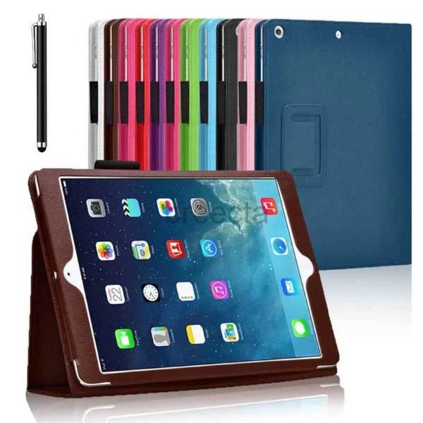 Tablet PC Kılıfları Torbalar İPad için Flip Case 10.2 7th 8. 10. Gen iPad Kapak A2197 A2270 A2428 A2602 PU Deri Kapak iPad 10.9 Mini 5 6 Pro 11 Funda 240411