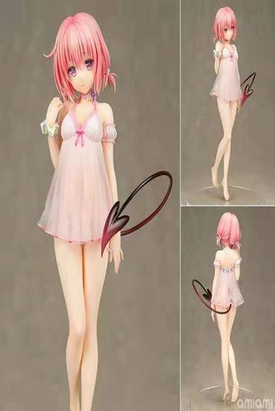 24cm Anime japonês para Loveru Darkness Momo Belia Deviluke PVC Ação Figura Toy Game Coleção de estátua Modelo Doll Presente Q07222983147