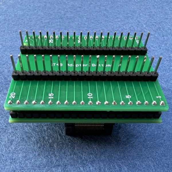 Programmierer-Adapter-PCB-Programmierer Adapter ADP F48 EX-2 TSOP48 T48 für das Verbrennen von NAND