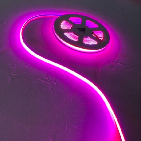 3 mm Ultra sottili a strisce a led di pannocchia colorate DC 12V 384led 5 m bianco/rosa/rosso/verde/blu ghiaccio per decorazioni per la camera strisce luminose