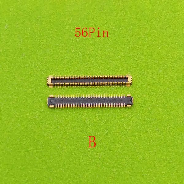 2-10pcs 56pin ЖК-дисплей Экран Экран Флекс FPC разъем FPC на борту для Samsung Galaxy Note 20 Note20 S20 S21 Ultra Plus/S21U S20U W21