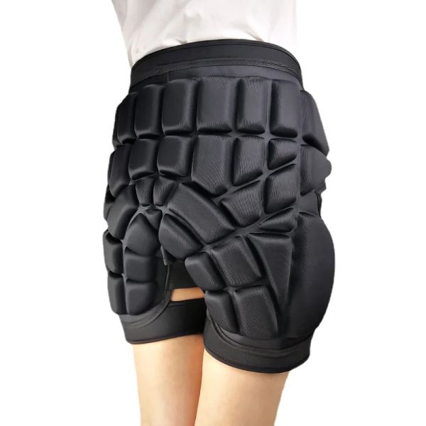 Shorts 3D Proteção acolchoada Hip Pad Pad leve