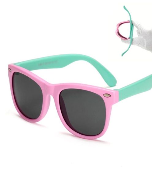 Occhiali da sole per bambini polarizzati bambino ralferty rivestimento di sicurezza flessibile occhiali da sole uv400 sfumature di occhiali neonati Oculos de Sol8614491