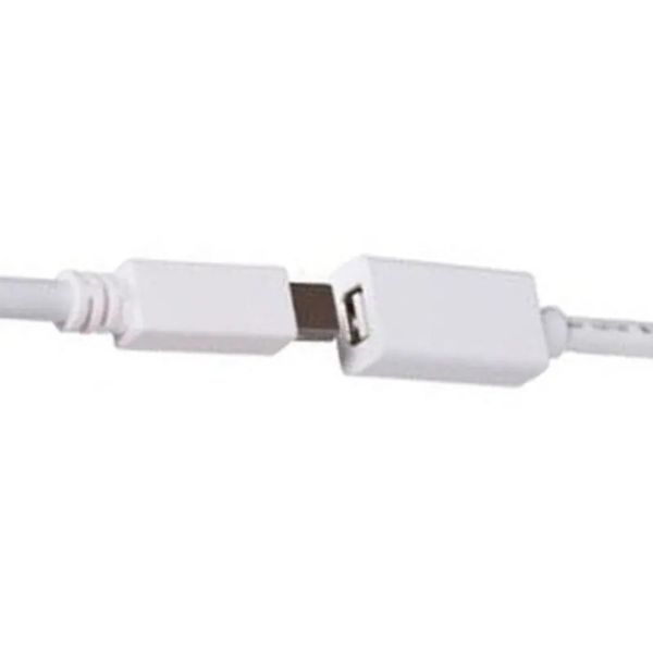 2024 Mini DisplayPort Cable Mini Exibir adaptador de porta Mini DisplayPort Masculino para Mini DP DisplayPort Cabo de extensão feminino 1,8m mini