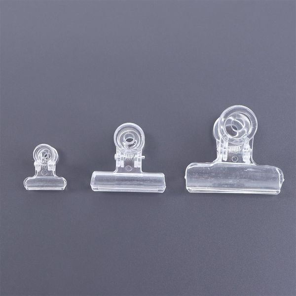 Langlebige transparente Büroversorgungen Bill Clip Stationery School Klemmen Bindungsmittel Bindemittel Clip Paper Clips