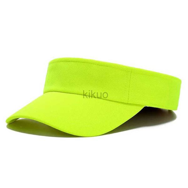 Visors Ball Caps Plain Neon Yellow Women Sun Vissors Ladies Tennis Coving Bright Color Bright Pink Orange Регулируемый один размер 240412