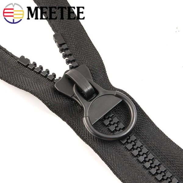 METTRO 60-300 cm 8## Zipper in resina lunghi zip a apertura per giunta giunta Kit di riparazione della tenda per coppia zip cucitura per accessori fai-da-te materiale